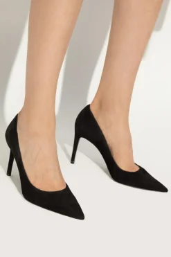 Stuart Weitzman BLACK Stuart Power Stilettos