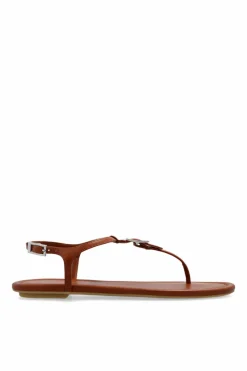 Stuart Weitzman BROWN ‘Georgie’ Sandals