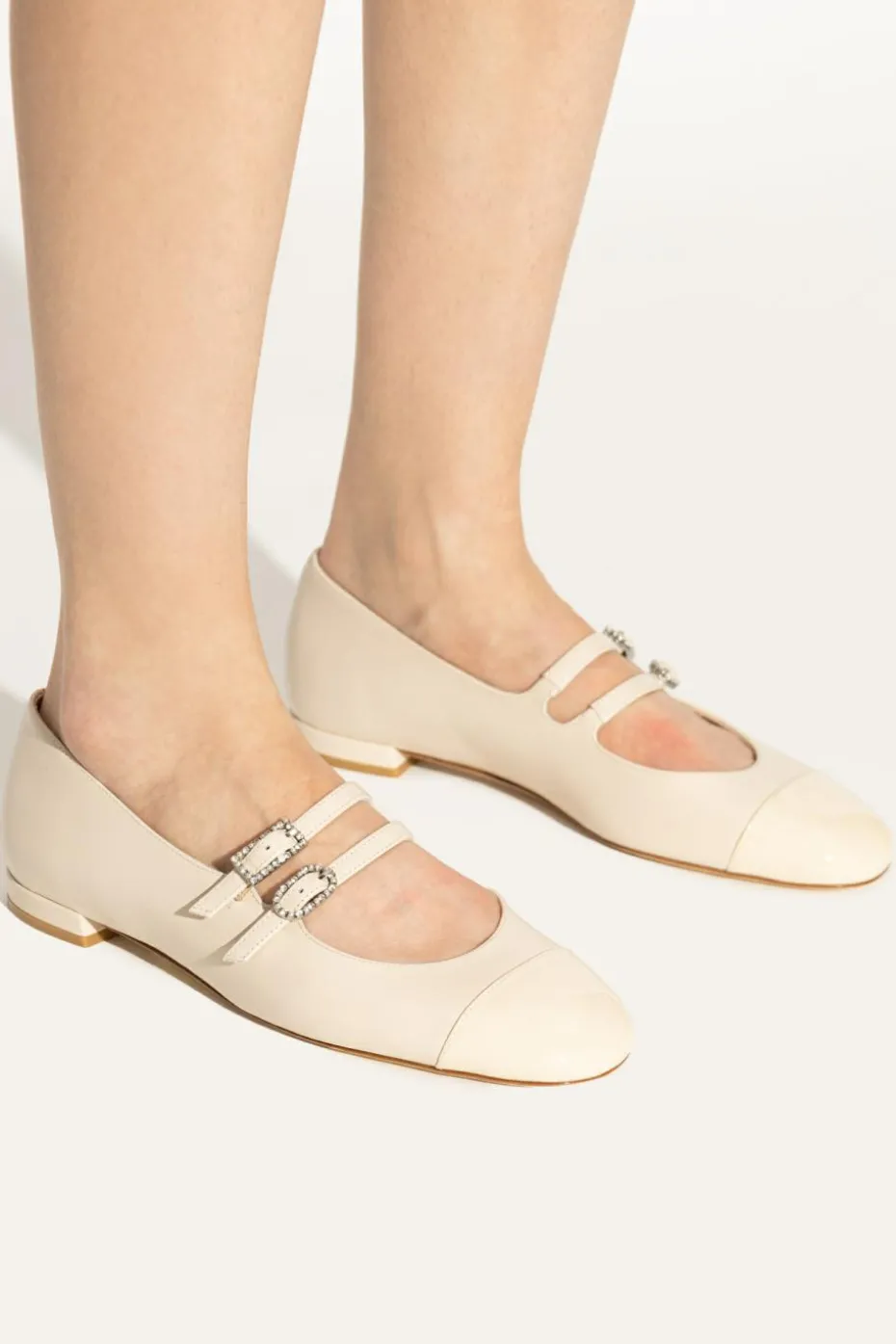 Stuart Weitzman cream Ballet flats "Celeste"