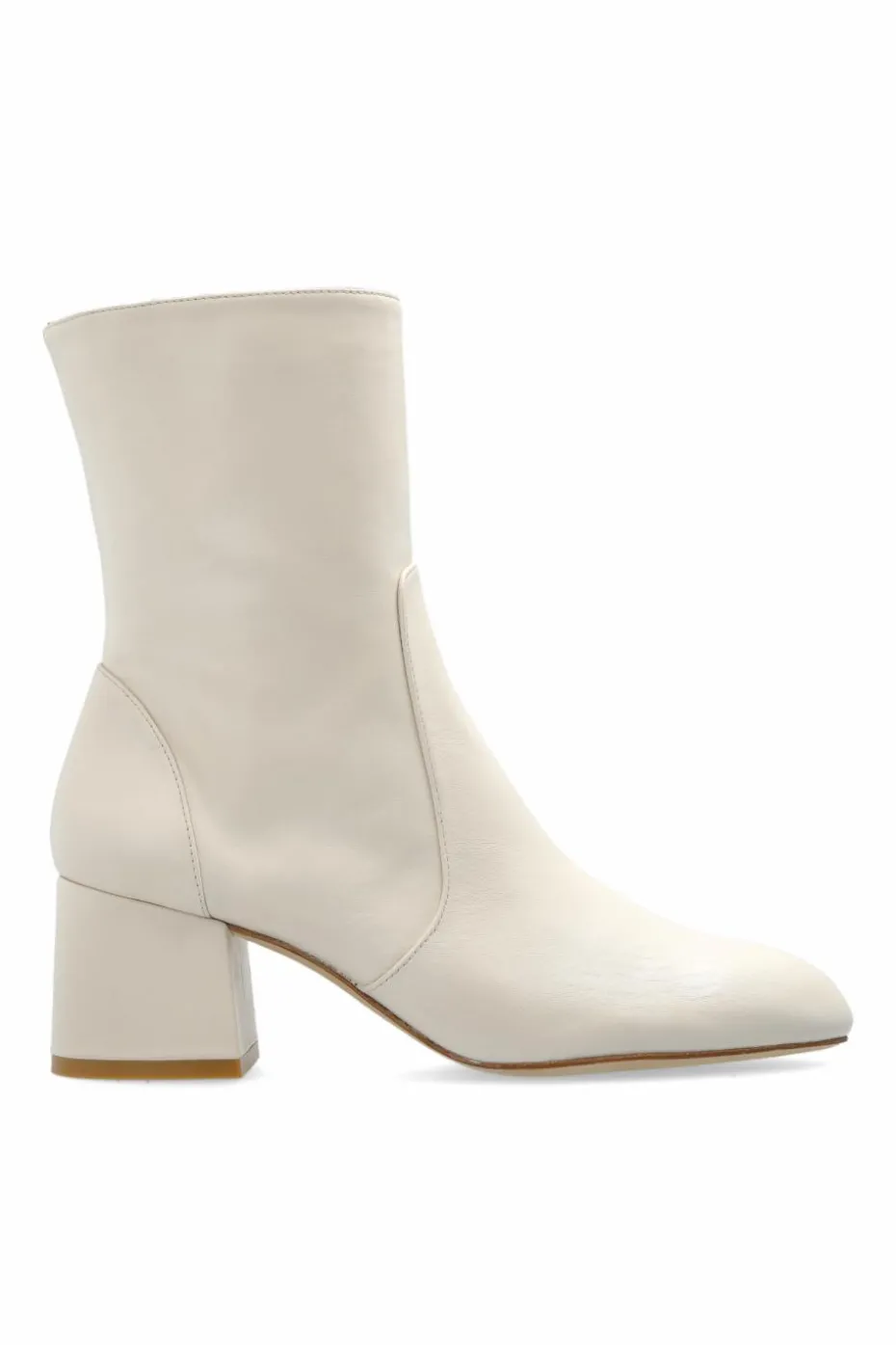 Stuart Weitzman cream Heeled ankle boots "Essentialist"