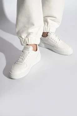 Stuart Weitzman WHITE ‘SW Courtside’ sneakers