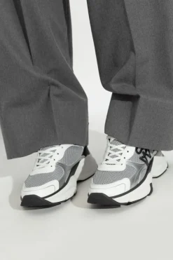 Stuart Weitzman WHITE "Trainer" sports shoes