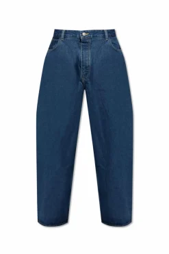 Studio Nicholson NAVY BLUE "Paolo" jeans