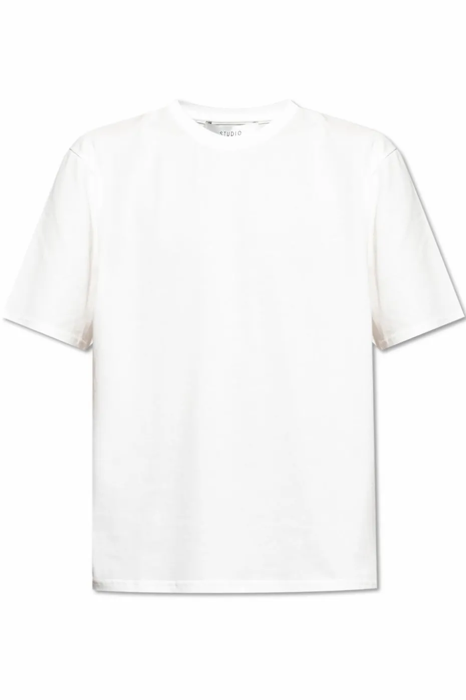 Studio Nicholson WHITE T-shirt `Bric`