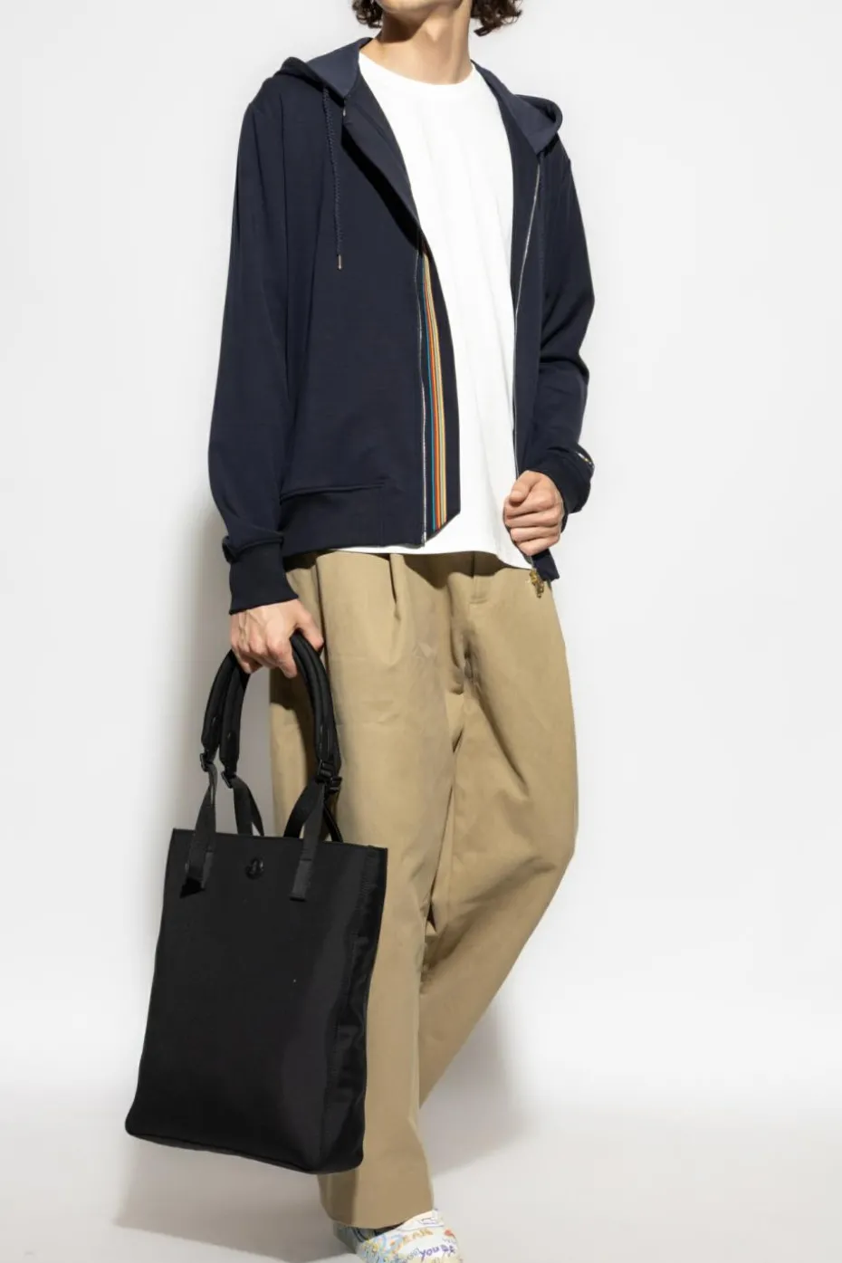 Studio Nicholson WHITE T-shirt `Bric`