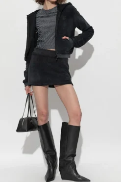 T by Alexander Wang BLACK Skirt with shorts
