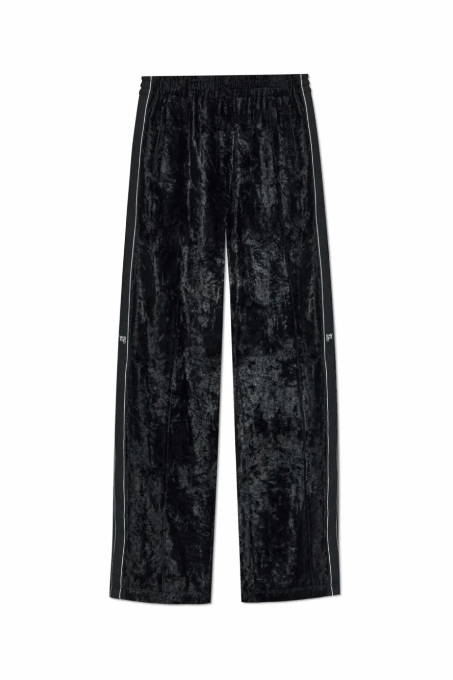 T by Alexander Wang BLACK Velvet pants