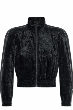 T by Alexander Wang BLACK Velvet sweatshirt