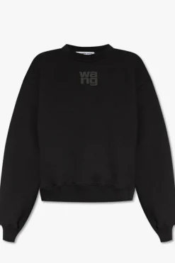 T by Alexander Wang BLACK Sweatshirt with logo