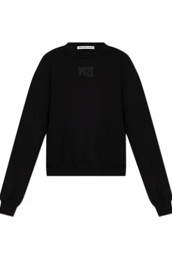 T by Alexander Wang BLACK Sweatshirt with logo