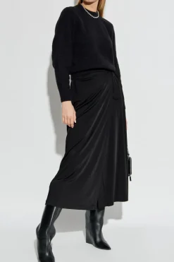 T by Alexander Wang BLACK Sweater with logo