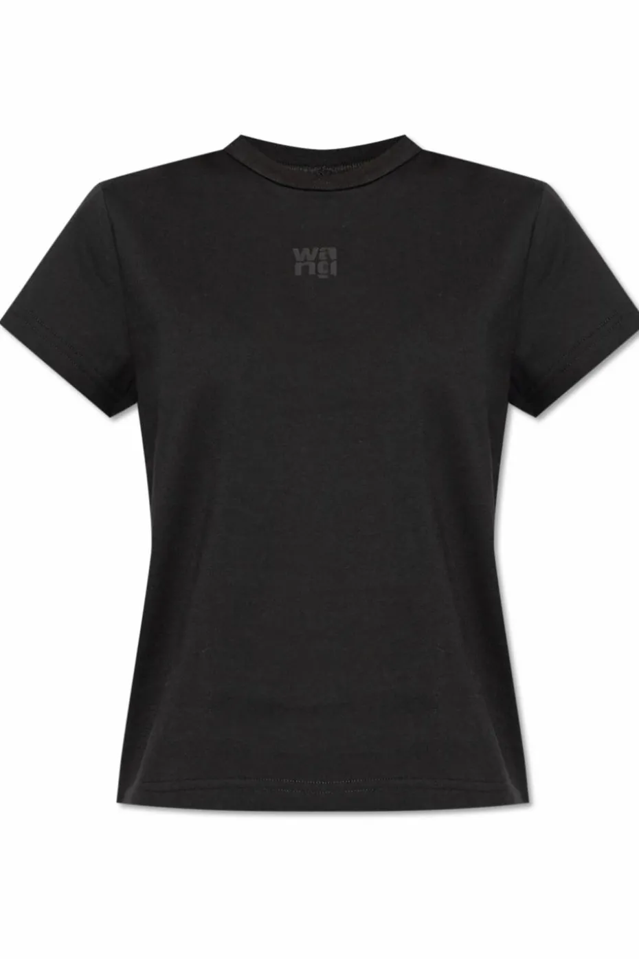 T by Alexander Wang BLACK T-shirt with logo