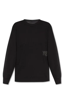 T by Alexander Wang BLACK Long-sleeved T-shirt