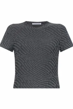 T by Alexander Wang GREY Top with a Z monogram