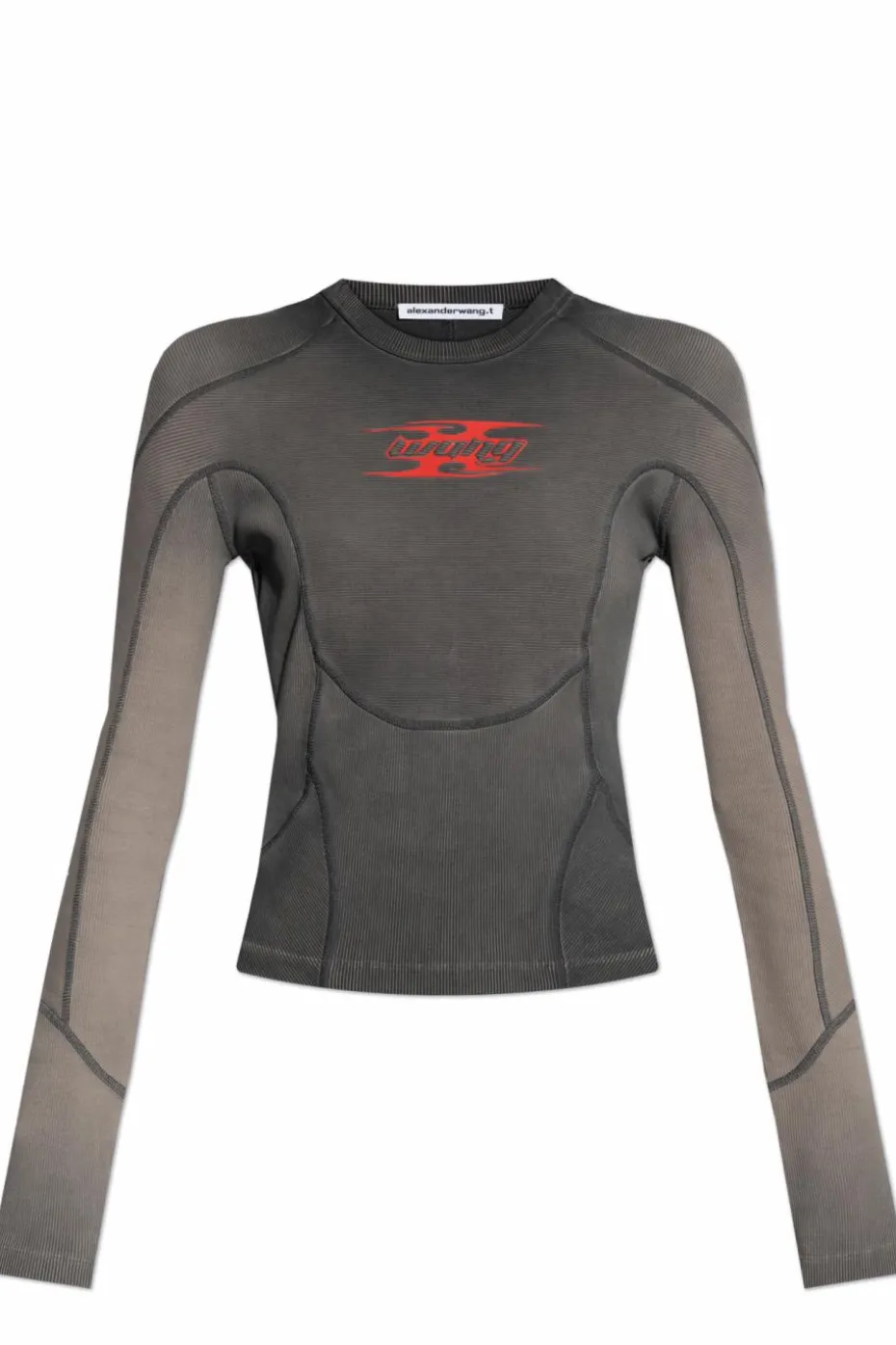 T by Alexander Wang GREY Long Sleeve Top