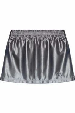 T by Alexander Wang SILVER Skirt with shorts