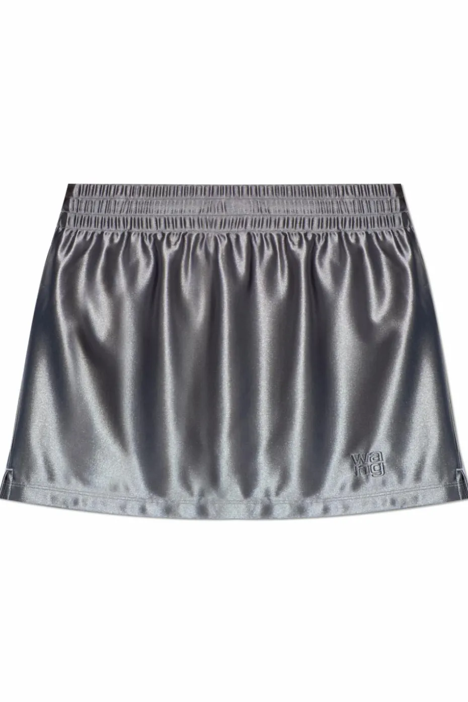 T by Alexander Wang SILVER Skirt with shorts