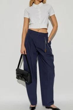 T by Alexander Wang WHITE Short-sleeved cardigan