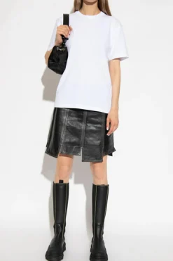 T by Alexander Wang WHITE T-shirt with logo