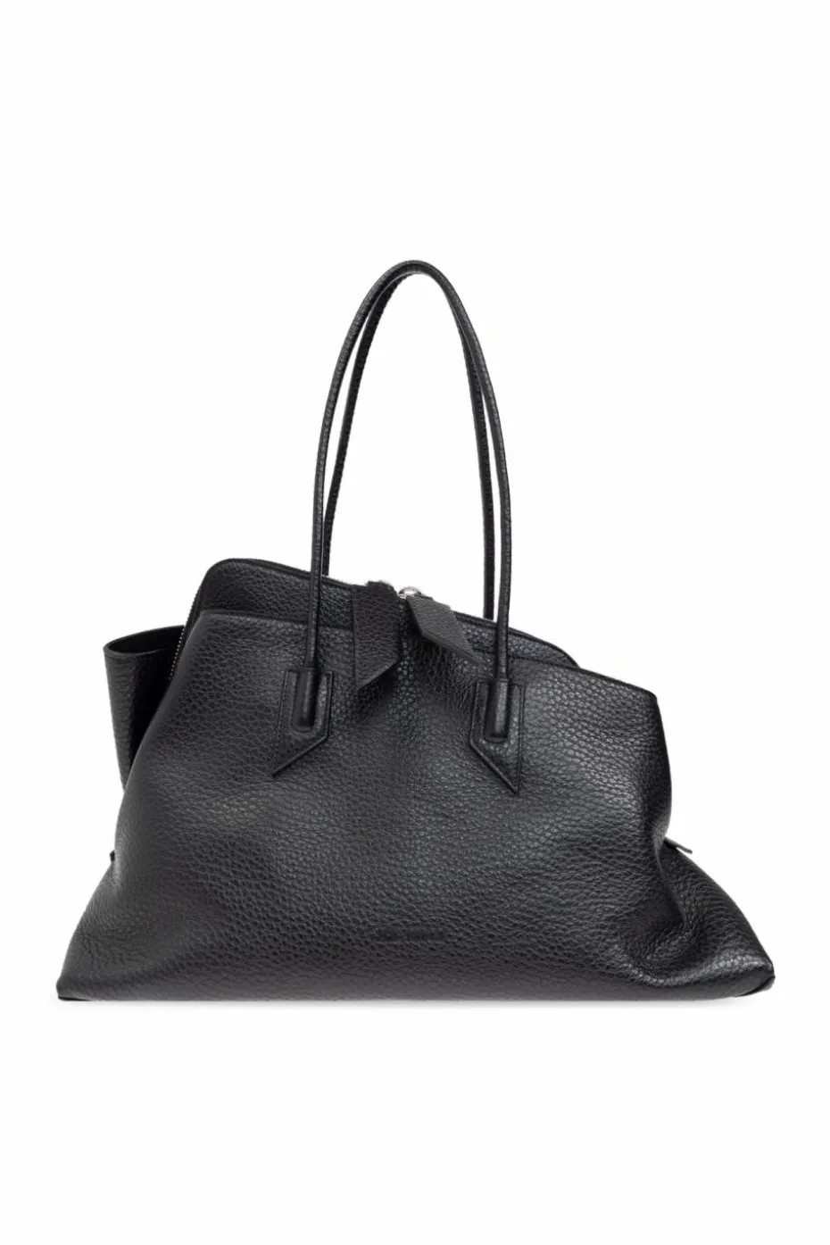 The Attico BLACK Bag La Passeggiata in shopper style