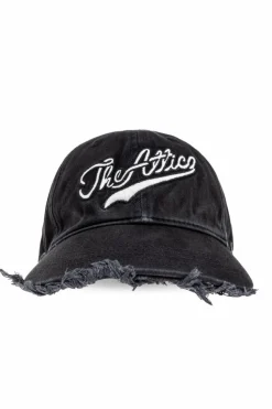 The Attico BLACK Baseball cap