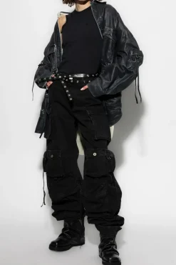 The Attico BLACK Denim jacket