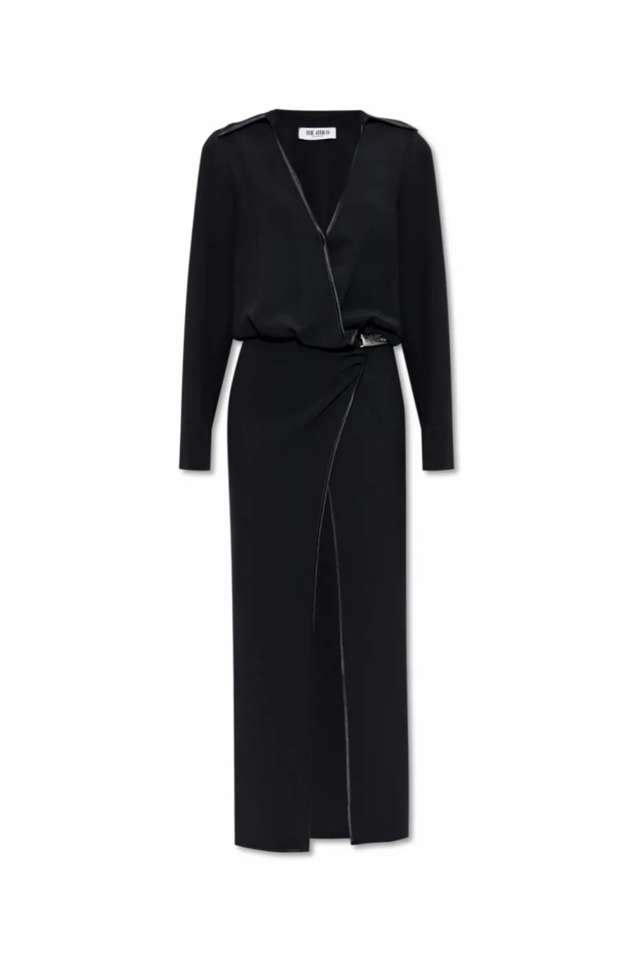 The Attico BLACK Dress with applique