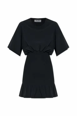 The Attico BLACK Dress with ruching