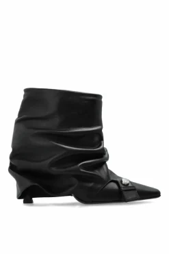 The Attico BLACK Heeled ankle boots Juno