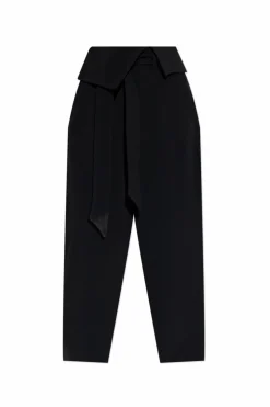 The Attico BLACK High-waisted trousers