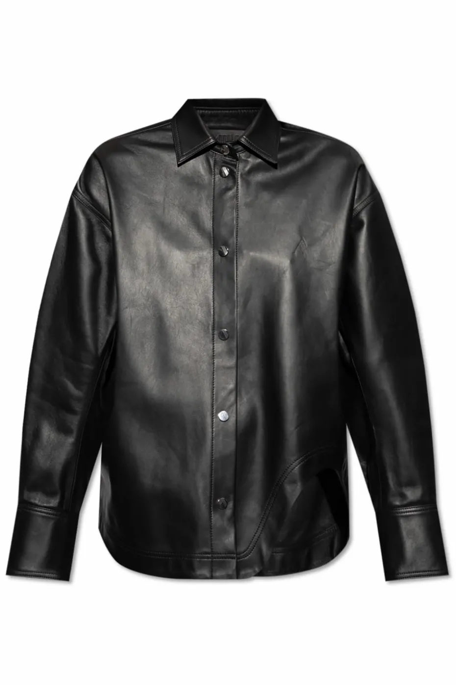 The Attico BLACK Leather shirt