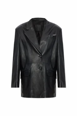 The Attico BLACK Leather jacket