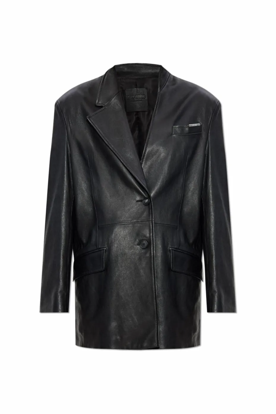 The Attico BLACK Leather jacket
