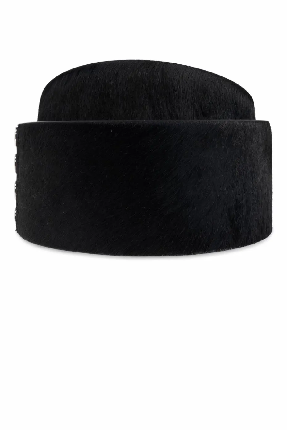 The Attico BLACK Leather belt