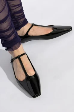 The Attico BLACK Leather shoes