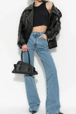 The Attico BLUE Jeans with logo