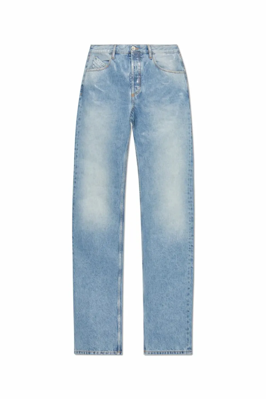 The Attico BLUE Jeans with logo