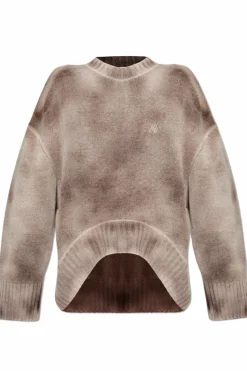 The Attico BROWN Wool sweater