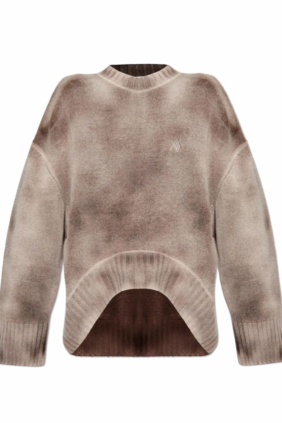 The Attico BROWN Wool sweater