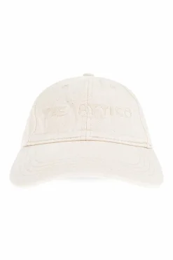 The Attico cream Cap with visor collection 'Estate Meravigliosa'