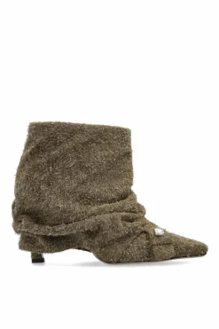 The Attico GREEN Heeled ankle boots Juno