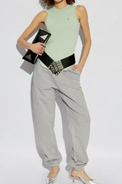 The Attico GREEN Top with logo