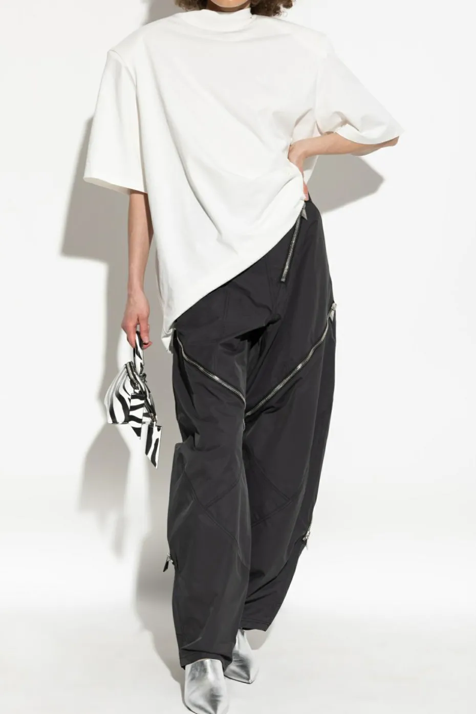 The Attico GREY Cargo pants