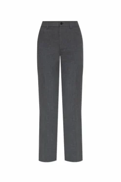 The Attico GREY Creased trousers