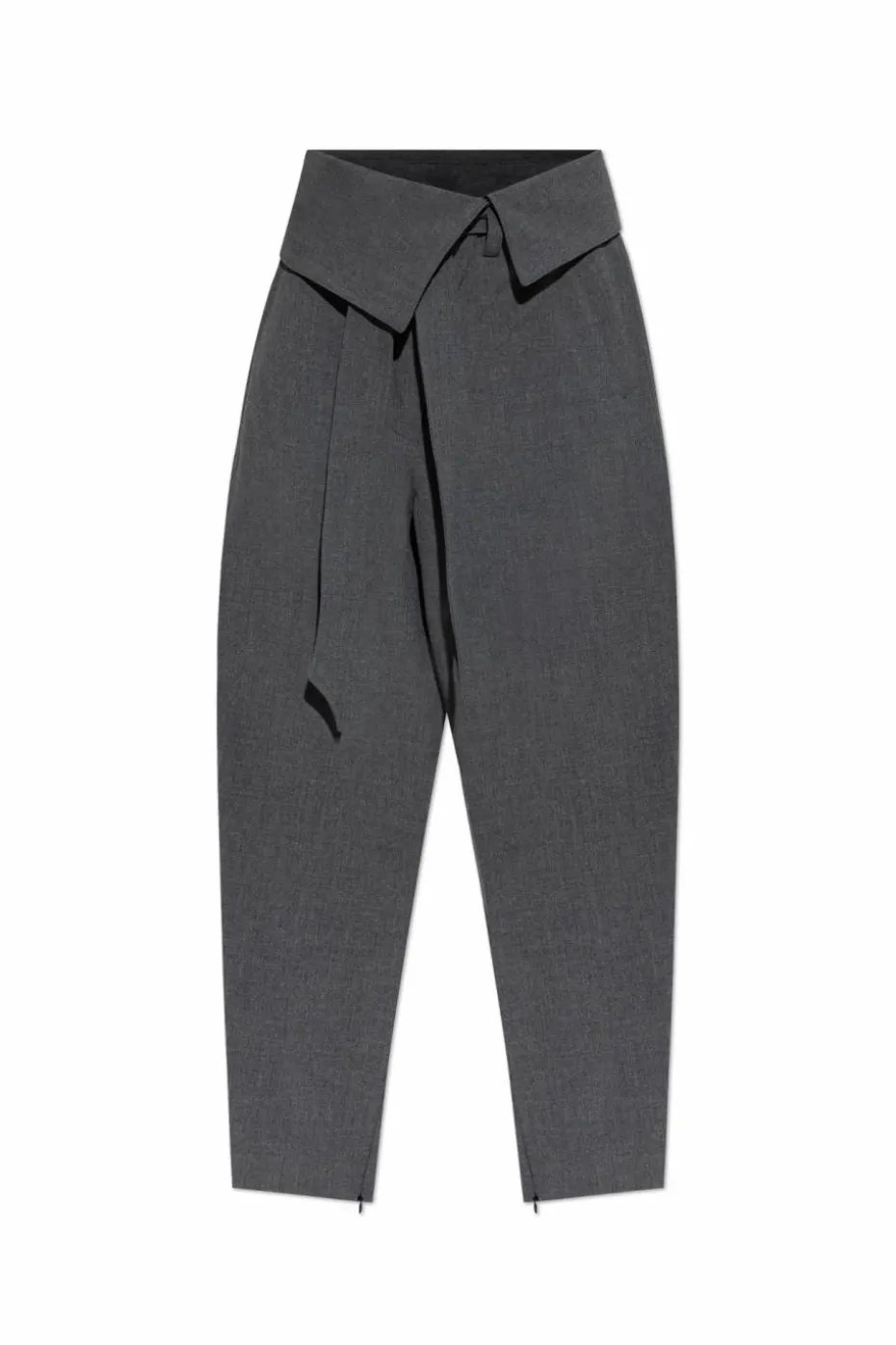 The Attico GREY High-waisted pants