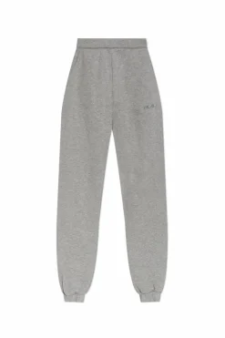 The Attico GREY Sweatpants with logo