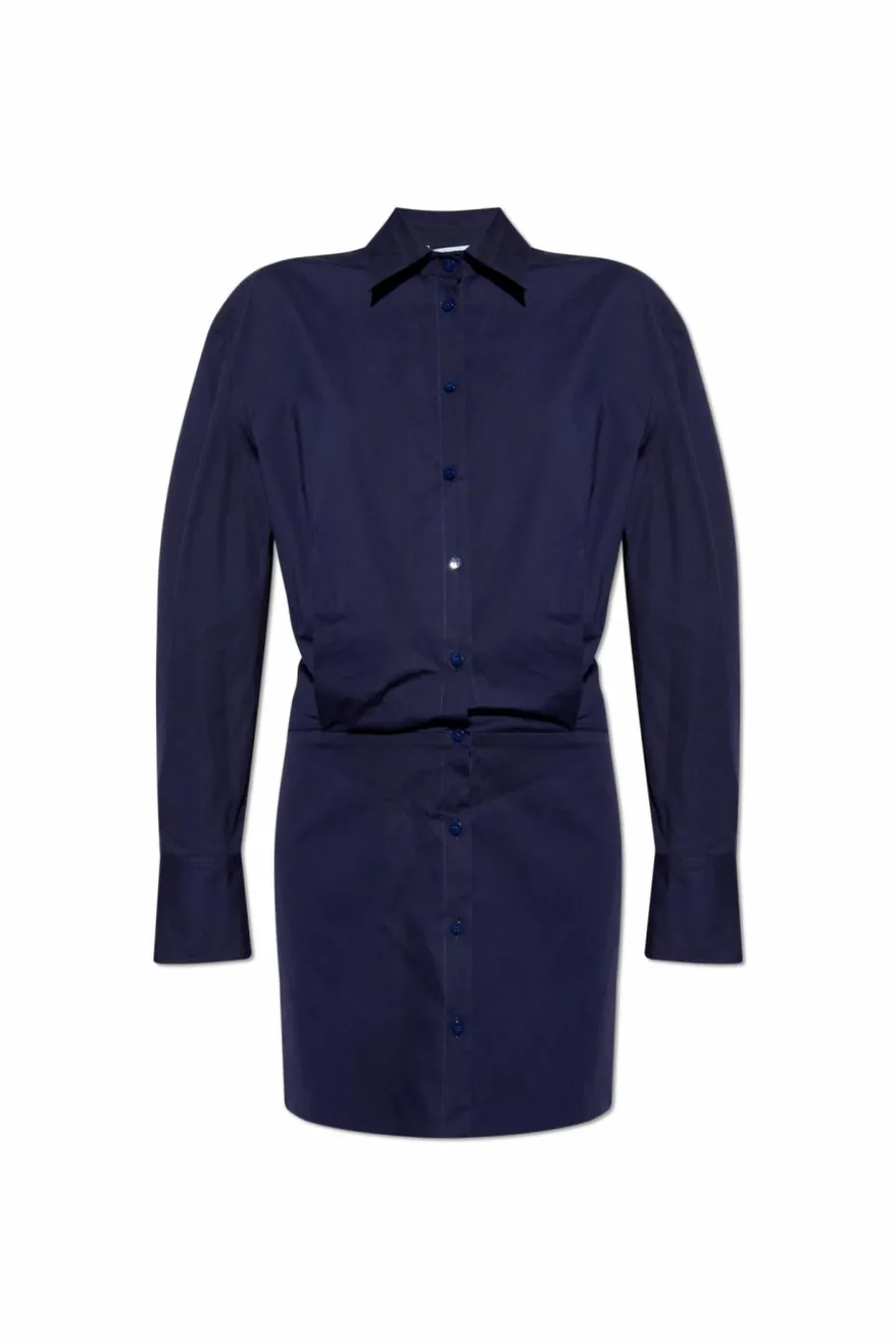 The Attico NAVY BLUE Draped Dress