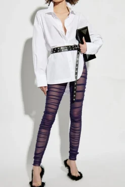 The Attico PURPLE Draped Pants