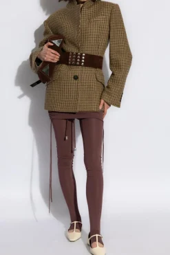 The Attico PURPLE Pleated pants