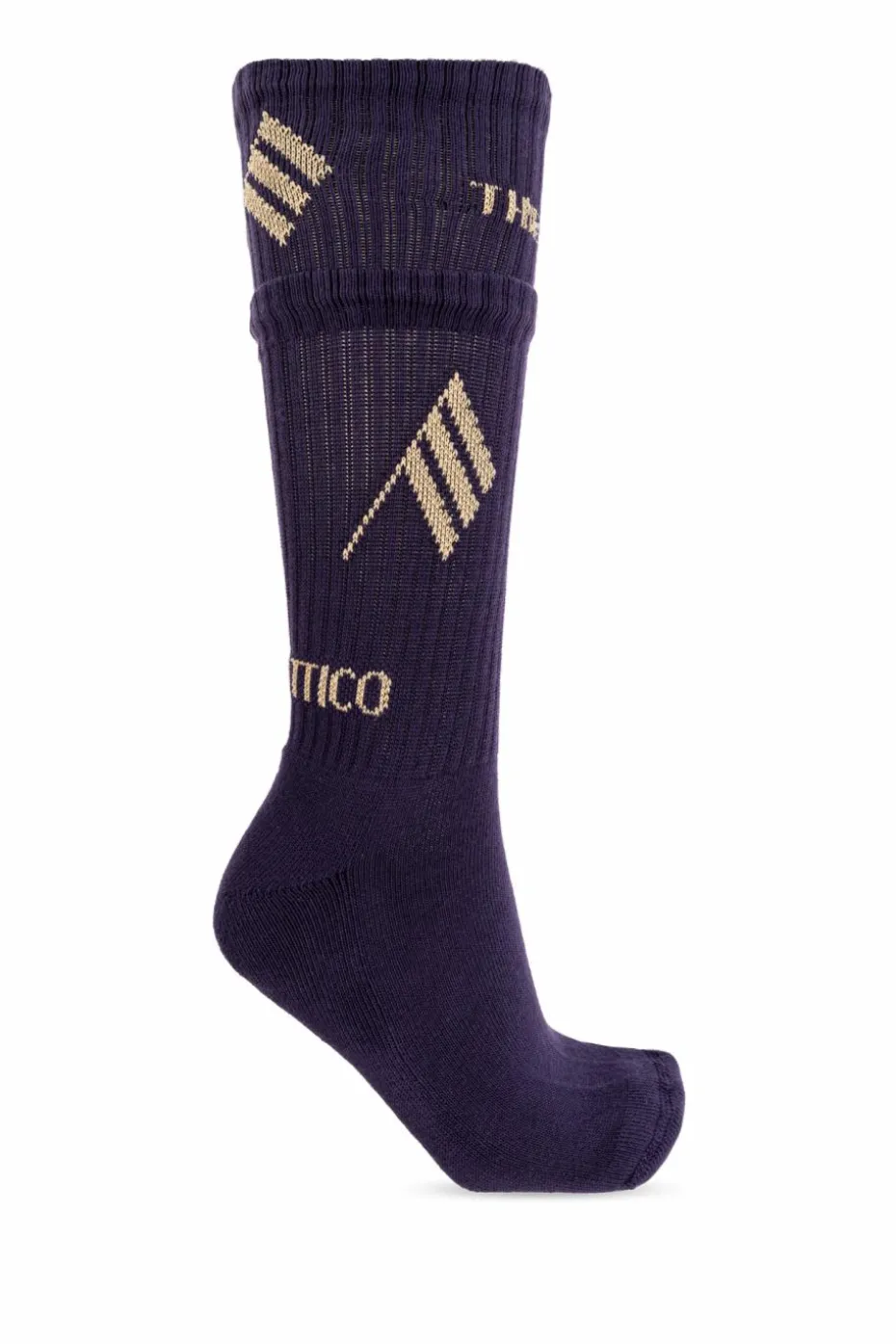 The Attico PURPLE Socks with logo